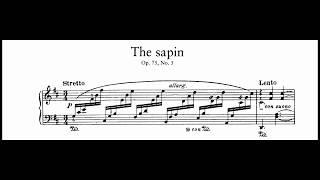 Jean Sibelius - The Sapin Op.75-5audio + sheet music