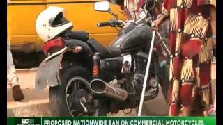 Proposed nationwide ban on commercial motorcycles