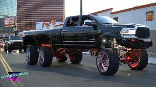 SEMA Cruise 2022 2.5 Hours of Custom Vehicles Leaving Sema Roll Out to Ignited Parade Las Vegas