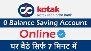 Kotak Mahindra Bank Open Account Zero Balance 2023  Kotak 811 Account Opening Online Zero Balance