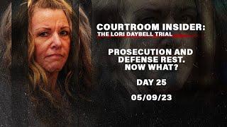 LIVE Prosecution AND the defense rest - and Lori Daybell speaks