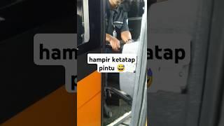 sliding door bus nya ternyata kedepan #basuritelolet #busmania #27trans #busakap