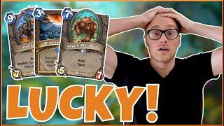 Hearthstone  So Lucky  Wild Quest Beast Druid  Rise of Shadows