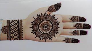 Eid special Beautiful Fronthand Mehndi Design New Mehndi design for beginnerssimple mehndi design