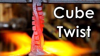 Blacksmithing The Rubik’s Cube Handle