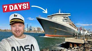 London to New York by Luxury Ship  Queen Mary 2