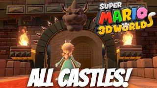 SUPER MARIO 3D WORLD - All Castles