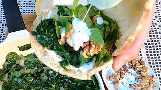 Spinach salad or kebab? - Both are possible   SIMPLE RECIPES