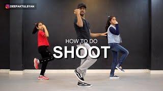 How to do BlocBoy JB SHOOT Dance FORTNITE HYPE DANCE  Deepak Tulsyan Dance Tutorial