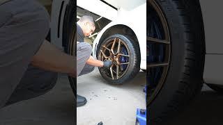 Rohana Rx11 Bronze Wheels on a BMW M340i