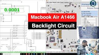Macbook Air A1466 Backlight Repair Circuit Details