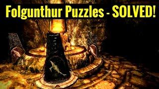 Folgunthur Puzzles SOLVED - Forbidden Legend Quest  Skyrim Remastered