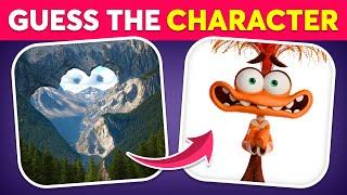 Guess the INSIDE OUT 2 Characters by ILLUSION  Squint Your Eyes  Inside Out 2 Movie Quiz