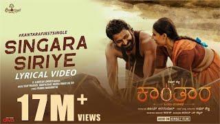 Kantara - Singara Siriye Lyric Video  Vijay Prakash  Ananya Bhat  Ajaneesh Loknath Rishab Shetty