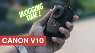 Urusan Ngevlog Serahin sama kamera ini  Review Canon Powershoot V10