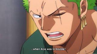 Zoro tells his crew to not save vivi  One Piece episode 1088