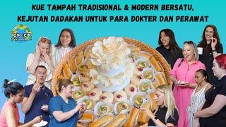 KUE TAMPAH TRADISIONAL & MODERN BERSATU KEJUTAN DADAKAN UNTUK PARA DOKTER DAN PERAWAT