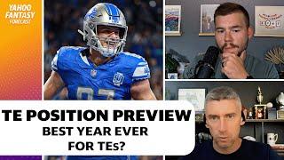 TE position preview Best year for the position in fantasy... ever?  Yahoo Fantasy Forecast