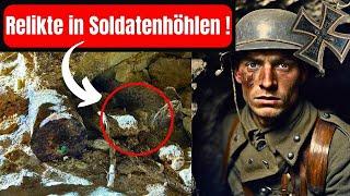  Unglaublich Relikte aus dem Weltkrieg in Soldatenhöhlen gefunden