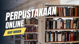 Untuk yang ingin tahu Informasi perpustakaan online BSIP Biogen dapat simak tayangan berikut ini