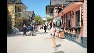 Downtown St  Augustine Florida