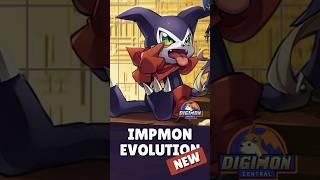 Impmon Evolution Line #Shorts