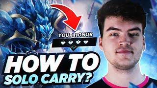 How To SOLO CARRY Games As Tanks