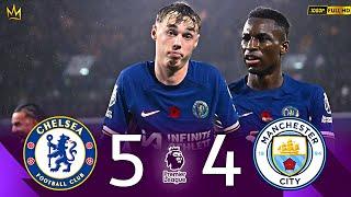 COLE PALMER MASTERCLASS  Chelsea vs Manchester City 5 - 4 Highlights & Goals 2024