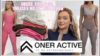 ONER ACTIVE *UNSPONSORED* TRYON HAUL REVIEW  effortless unified timeless & mellow soft activewear