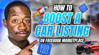 How to Boost a Car Listing on Facebook Marketplace