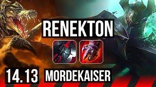 RENEKTON vs MORDEKAISER TOP  603 Dominating  BR Master  14.13