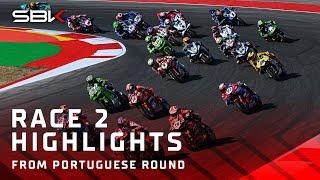 HIGHLIGHTS from Race 2 at Portimao   2024 #PortugueseWorldSBK 