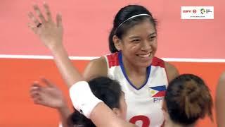 Alyssa Valdez  2018 Asian Games  Compilation