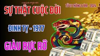 Tiên Tri - Sự Thật Đinh Tỵ 1977 - Tháng 6 Âm Lịch 2024 - Nhận Tin Mừng Rực Rỡ - Giàu Có Hơn Người