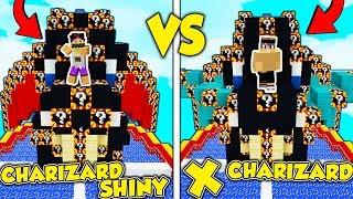 Minecraft ITA - LUCKYBLOCK CHARIZARD SHINY contro CHARIZARD X