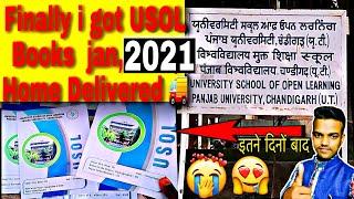 Finally i got USOL Books  Delivered in My Home Address from Panjab University Chandigarh jan2021