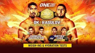 ONE Fight Night 23  Weigh-Ins & Hydration Tests
