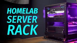 Building a Homelab Server Rack