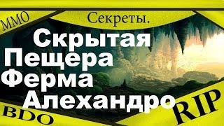 Секреты Black Desert - Скрытая пещера Ферма Алехандро