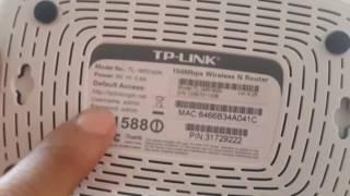 CARA RESET MANUAL TP-LINK TL-WR740N DAN SETTING USERNAME DAN PASSWORD MENGGUNAKAN LAPTOPPC