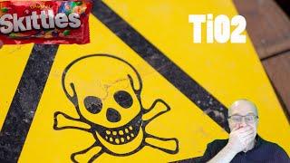 Skittles Titanium dioxide Lawsuit  Is it safe to eat? #shorts