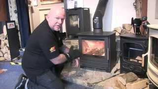 Lighting  A Wood Burning Stove