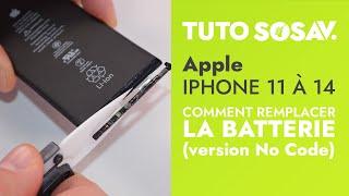 Tutoriel SOSav  Remplacement de la batterie No Code pour iPhone 11-14