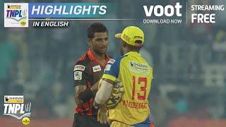 TNPL  Match 2  Dindigul Dragons Vs Ruby Trichy Warriors  Match Highlights  24 Jun 22