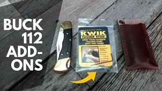 Add-Ons for the Buck 112 Ranger Finger Groove Folding Knife