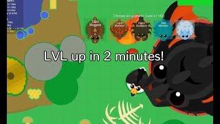 Mope.io Level up to dino monster in 220 minutes