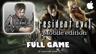 Resident Evil 4 Mobile Edition iOS Longplay FULL GAME No Commentary