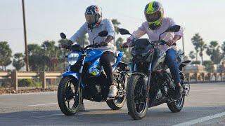 2024 Pulsar N160 Vs Gixxer 155 Drag Race  Comparison