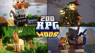 TOP 200 RPG Minecraft Mods For 1.201.19  Ep.2 2024 ForgeFabric