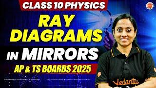 Ray Diagrams in Mirrors  Class 10 Physics  Physical Science  AP & TS SSC 2025  KRD Madam